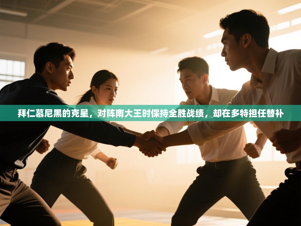 拜仁慕尼黑的克星，对阵南大王时保持全胜战绩，却在多特担任替补  第1张